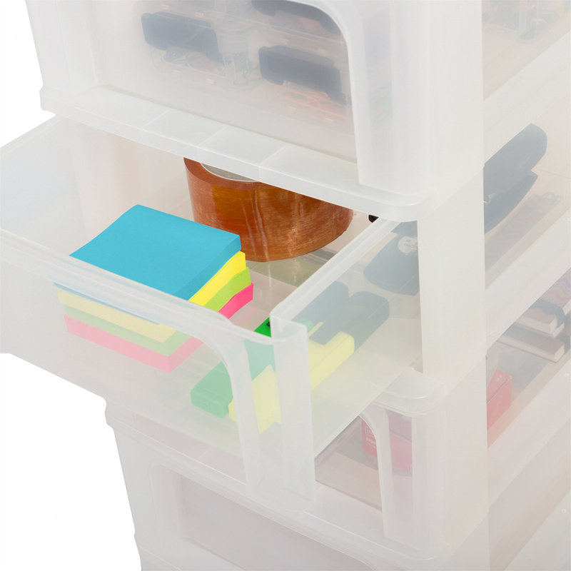 Teneyck Plastic Stackable File Organiser