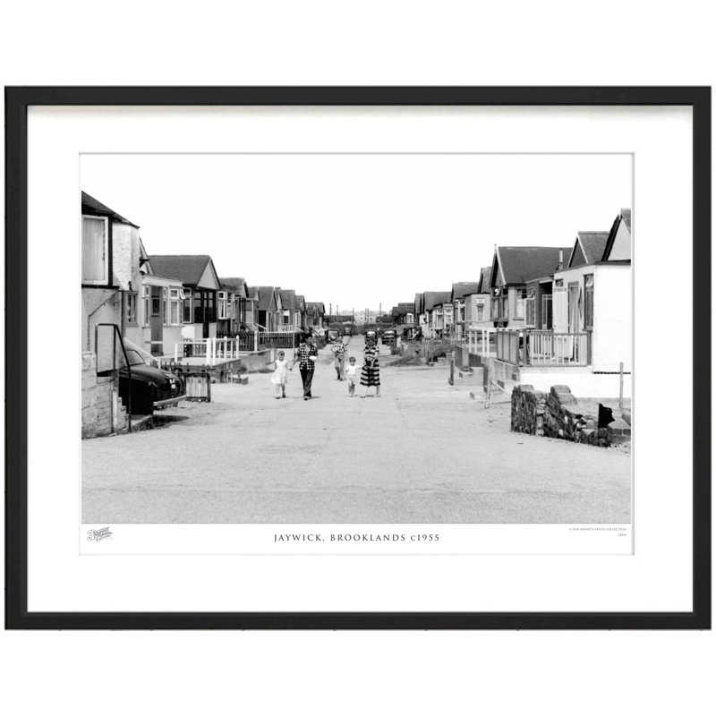 Jaywick, Brooklands C1955 by Francis Frith - Single Picture Frame Print, 60cm H x 80cm W x 2.3cm D