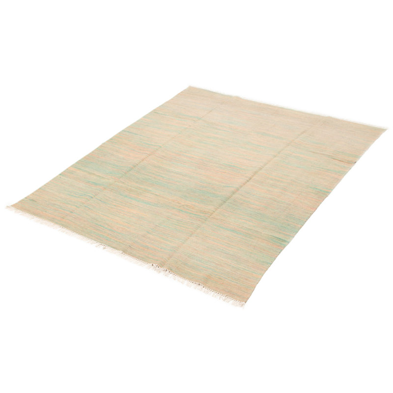 Kilim bleu sarcelle Ankara 5 pi 8 po x 8 pi 0 po