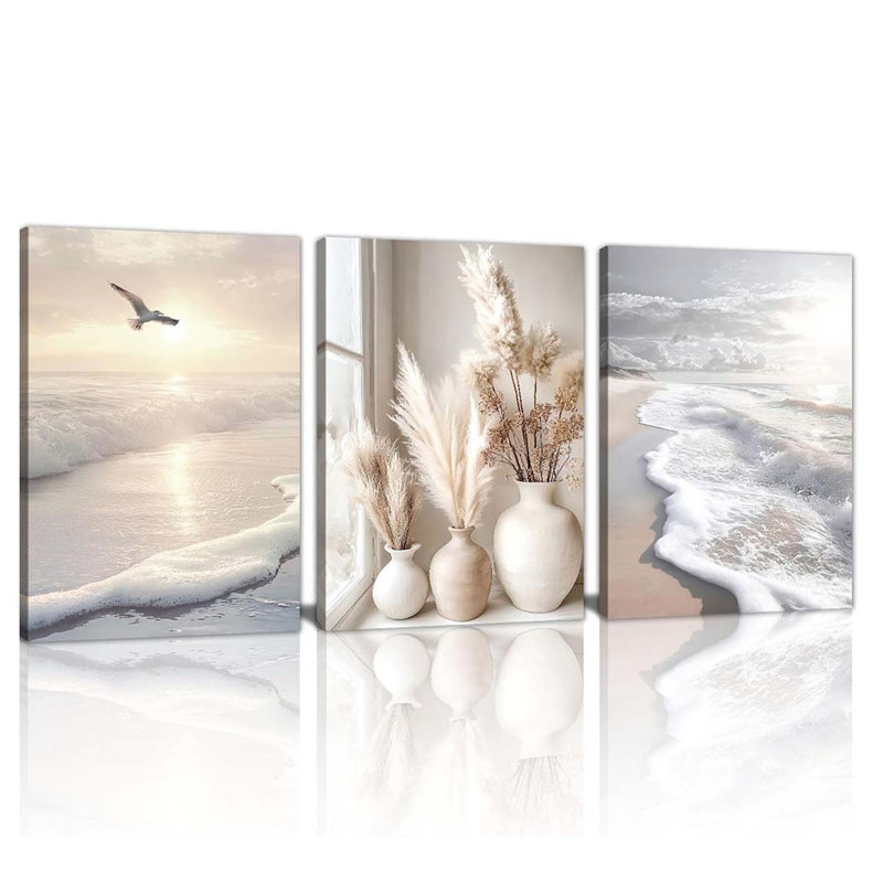 3 Piece Wrapped Canvas Print