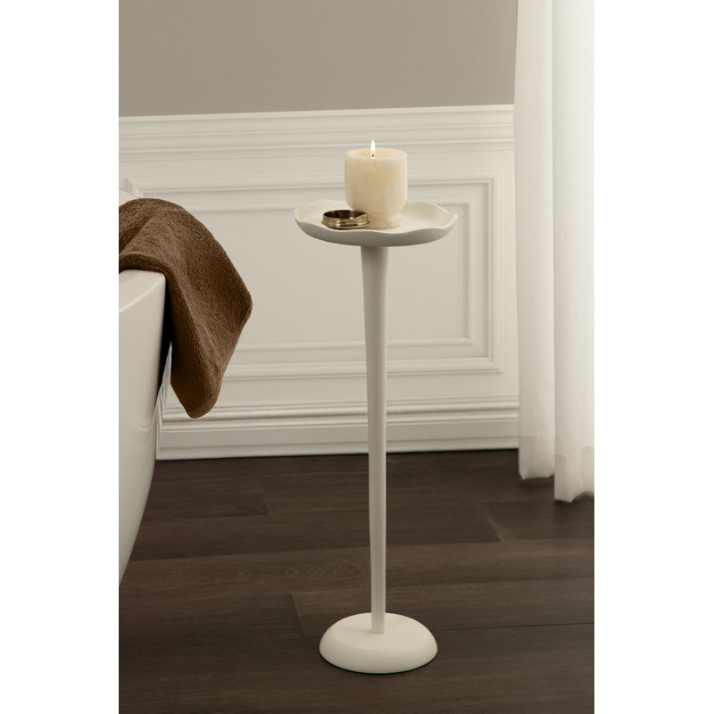 Table de bout Naoki, Blanc