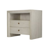Millie 2 - Drawer Solid Wood Nightstand