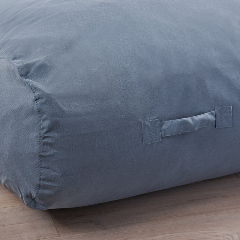 Grand fauteuil à billes pour l'extérieur, Bleu