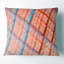 Motif de grille rouge fractal - coussin imprimé abstrait-30628531-30628527