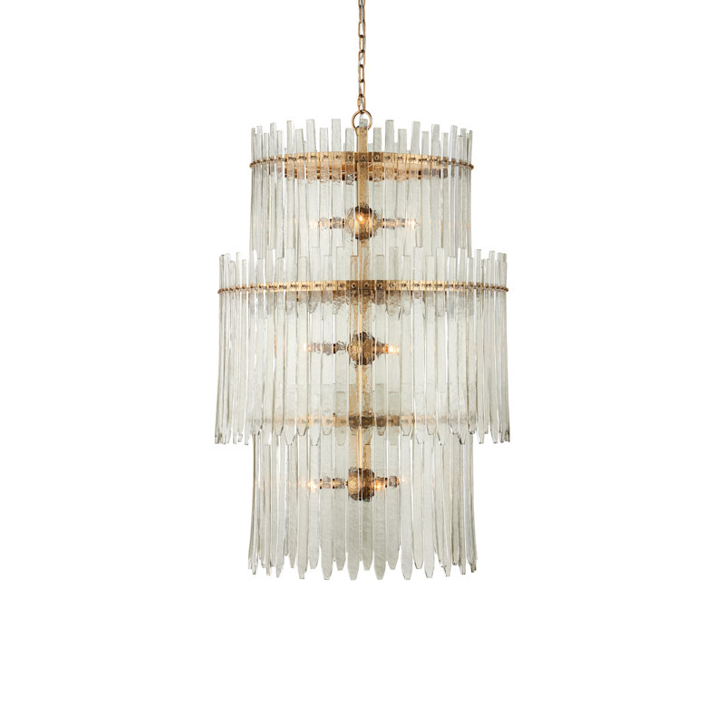 Electra 9 - Light Iron Chandelier