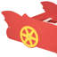 Lit de voiture de course rouge simple avec construction et roues, décorant votre chambre à coucher avec élégance, support de lattes, améliorant la fonctionnalité-537561850