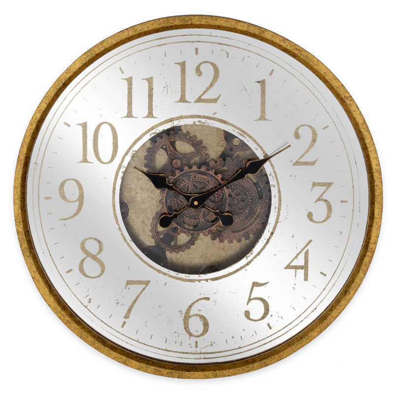 Aidelyn Metal Wall Clock
