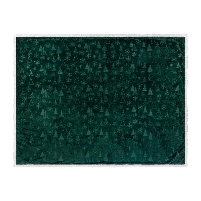 Festive Time Sherpa Furn Throw