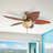 Sabal Palm 52" Tropical Ceiling Fan