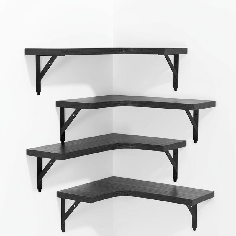 4 Piece Corner Shelf