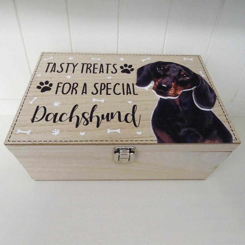 Dachshund Treat Box Delarosa Decorative Box