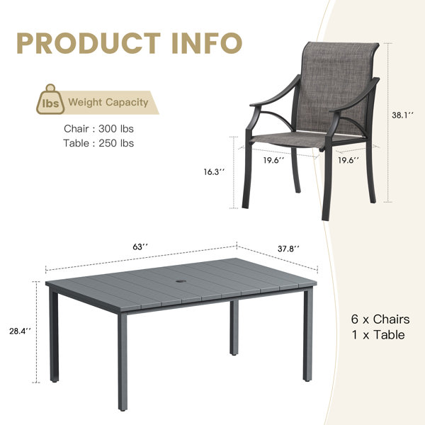 Dimensions du produit