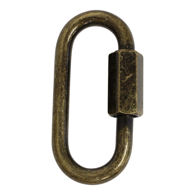 Verrouillage à vis fileté (2 pièces), Bronze, H 1,93 po x l 0,91 po x P 0,2 po