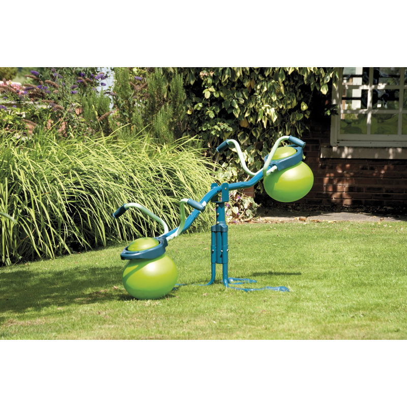 Toy Monster 2 Seat Metal Spinning Teeter Totter