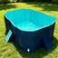 Super Size Foldable Swimming Pool, Non-Inflatable Collapsible Large Family Pool for Kids & Adults, Portable Outdoor Backyard Garden Summer Water Party Pool