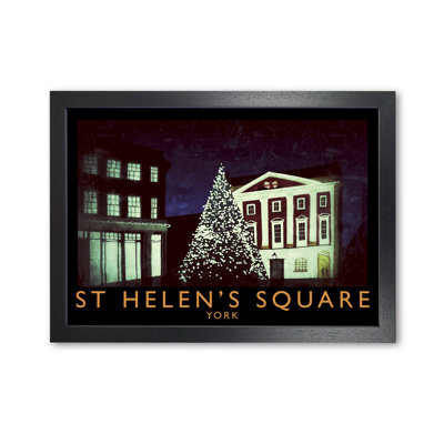 St Helen's Square York by Richard O'Neill - Single Picture Frame Print