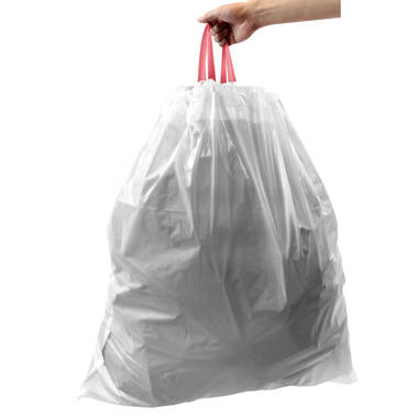 Brabantia Perfect fit Code D 5.3 Gallon Trash Bags, 240 Count
