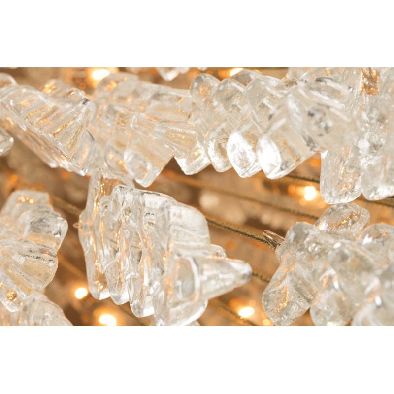 Brutale 14 - Light Chandelier, Polished Bronze