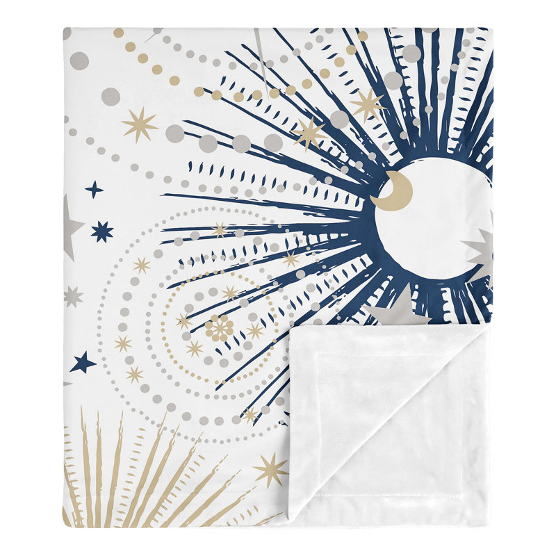 Couverture céleste en polyester pour bébé