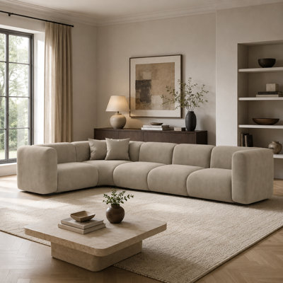 Velvet Sectional