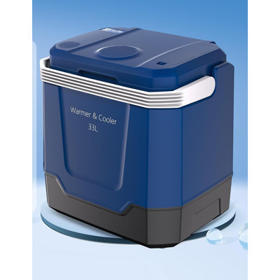 Réfrigérateur électrique portatif 35 litres (33 L) pour voiture avec poignée verrouillable