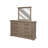 Solid Wood Frame Square Mirror