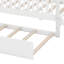Lit plateforme simple en bois avec garde-corps et lit gigogne, structure de lit pour enfants, lit Montessori en bois avec support à lattes-1543652245