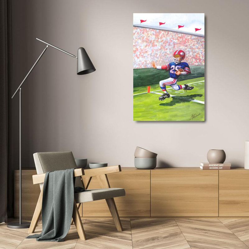 Touchdown, 24" H x 16" W