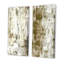 «Brown and Beige Colorfields II», ensemble de 2 photographies sur toile-325291759-325291758