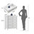 Farmhouse 4-drawer Chest - Tall Dresser With Storage For Bedroom Or Entryway-1335320817