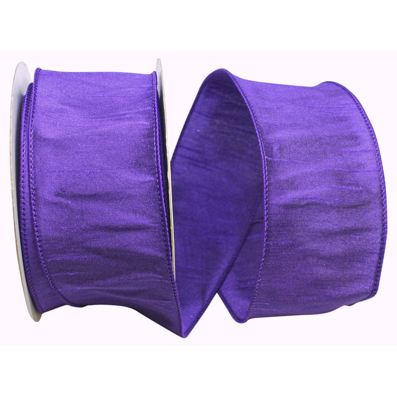 Ruban uni, H 2,5 po x l 720 po x P 2,5 po, Mauve