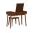 Cristopher 2-Drawer Vanity With Stool