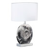 Nachttischlampe mit Lampenschirm