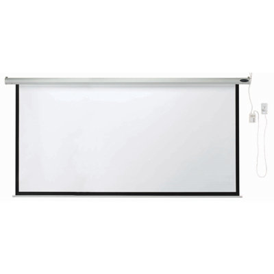 Écran de projection blanc mural / électrique