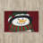 Snowman Hand-Tufted Red Area Rug