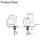 Arlon LED Waterfall Bathroom Sink Faucet by BathSelect – Chrome Finish, Single Handle, Solid Brass Build​