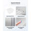 Triple porte commerciale en acier inoxydable
