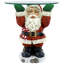 Glass Top Figurine End Table