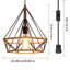 1 - Light Black Single Pendant
