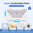 Neck Pain Relief Ergonomic Memory Foam Pillow, For Side/Back/Stomach Sleepers, Cervical Support Standard Pillow-865623316-852279217