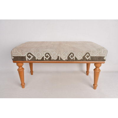 Banc de café, banc de véranda, banc de style bohème, banc de meuble-lavabo, banc de vestibule, banc de décoration intérieure, banc fabriqué à la main, banc de chambre à coucher
