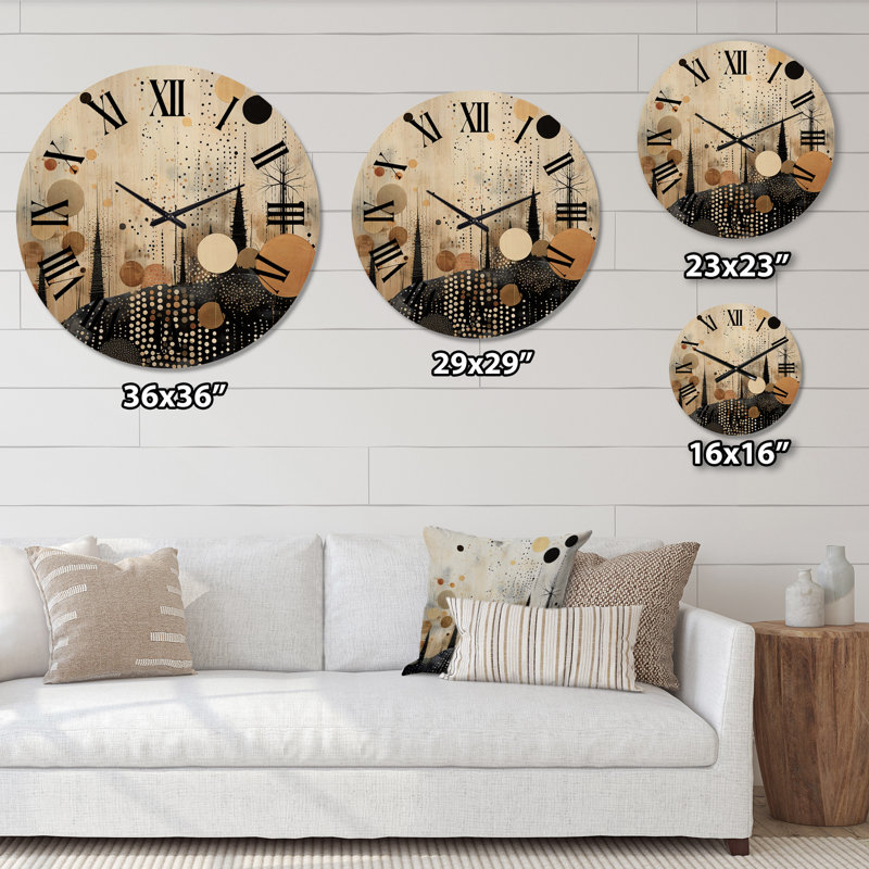 Horloge murale Ramas, Moyenne