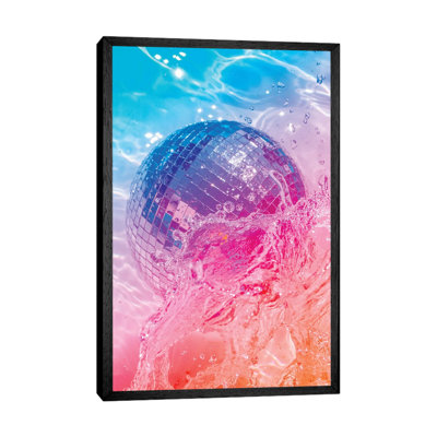Disc-Glow by Nathan Head - Print on Canvas