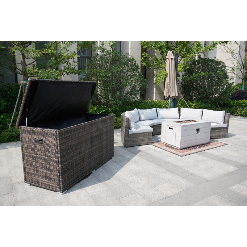 6 - Person Patio Conversation Set with Cushions