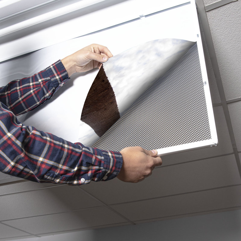 Tree Rectangle Fixture Component Ceiling Light