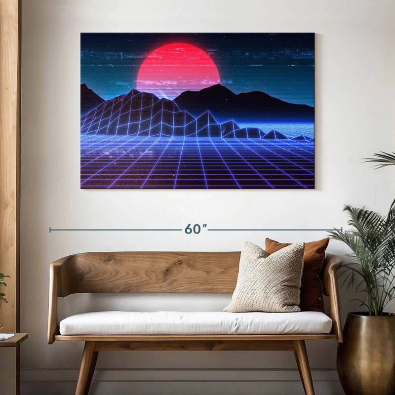 Kelan Digital Sunset, 32" H x 48" W