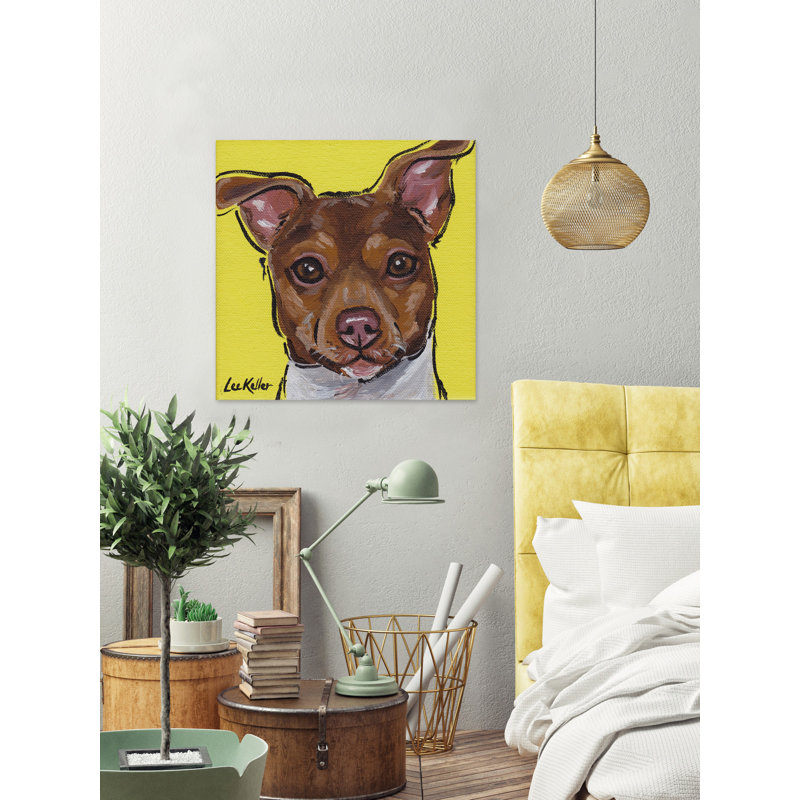 Lee Keller - Wrapped Canvas Painting, 20cm H x 20cm W x 3.81cm D