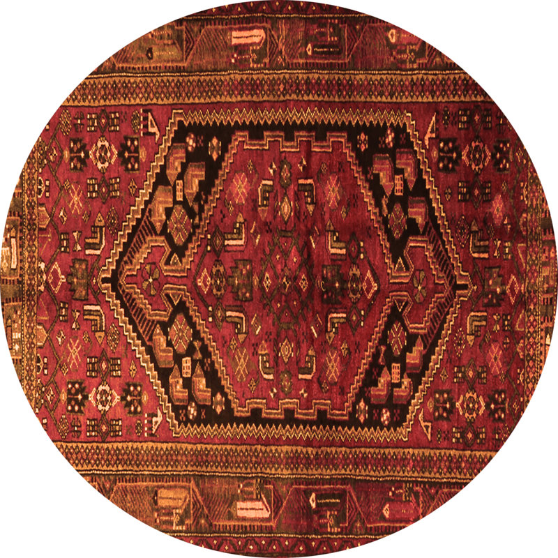 Oriental Indoor Rug, Round 5'