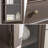  65" Tall Bookcase with Tempered Glass Door, Elegant Freestanding Display Cabinet with Drawer, Modern Wooden Kitchen Pantry Storage Cabinets for Living Room/Office-1755910045