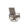 Chaise de patio pivotante avec coussins Askar